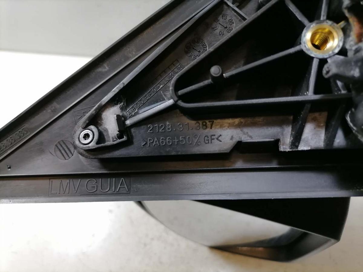 Ford Galaxy 2 WA6 original Au&szlig;enspiegel links klappbar Panther Schwarz BJ09